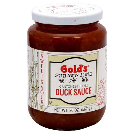 Gold's Sweet and Sour Duck Sauce, 14-Ounces Glass Bottle (Pack of 6) - Mighty Depot