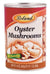 Roland Foods Canned Oyster Mushrooms, 14 Ounce Can, Pack of 24