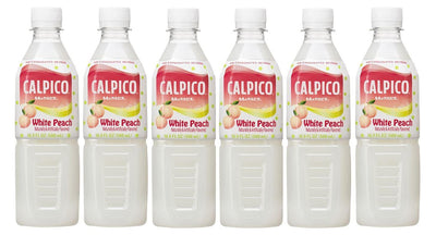 Calpico Japanese Non-Carbonated Soft Drinks 16.9oz, 6 Pack