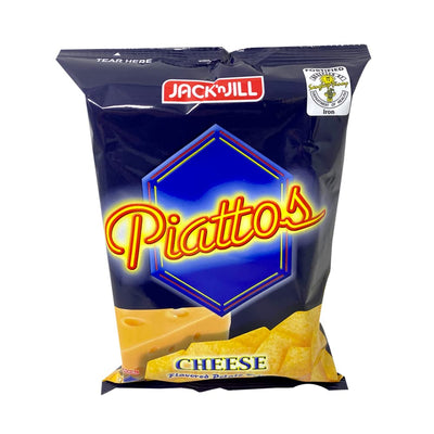 Jack N Jill Piattos Cheese Flavored Potato Chips Pack of Ten 3 Oz a Pack