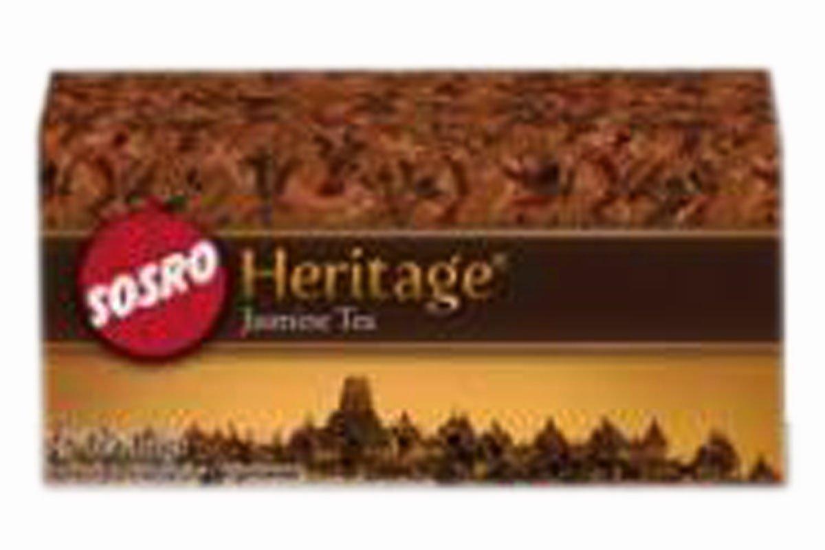 Heritage Jasmine Tea (Teh Celup Sosro / 25-ct) - 1.76oz (Pack of 1)