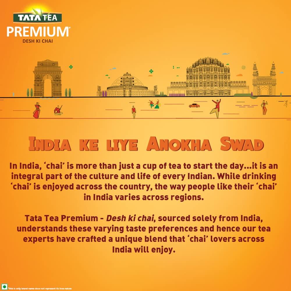 Tata Tea Premium Leaf (Maharashtra), 500gm - Mighty Depot