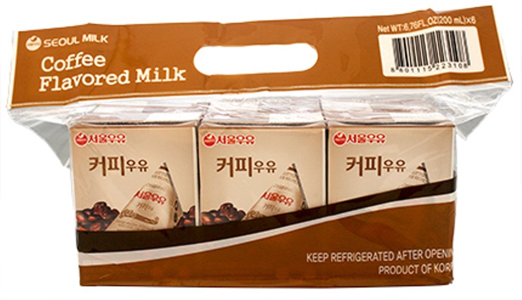Seoul Milk Dairy Coffee Milk, 6.75 Ounce