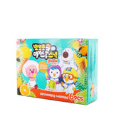 Basraq Pororo Ice Cone Snack Yuzu Flavor 6 Pcs 1.9oz (54g) Korean Snack (Pack of 2) - Mighty Depot
