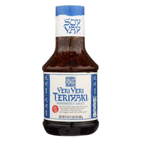 Soy Vay Veri Veri Teriyaki Marinade and Sauce, 21 Fluid Ounce -- 6 per case.6 - Mighty Depot