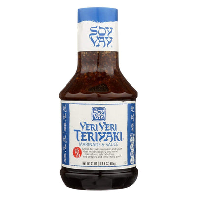 Soy Vay Veri Veri Teriyaki Marinade and Sauce, 21 Fluid Ounce -- 6 per case.6