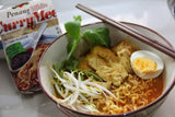 Ibumie Penang White Curry Mee / Fragrant & Spicy, Rich & Creamy Broth, Authentic Piping Hot Flavor from Food Heaven, Penang Malaysia (4 packets x 105g) - Mighty Depot