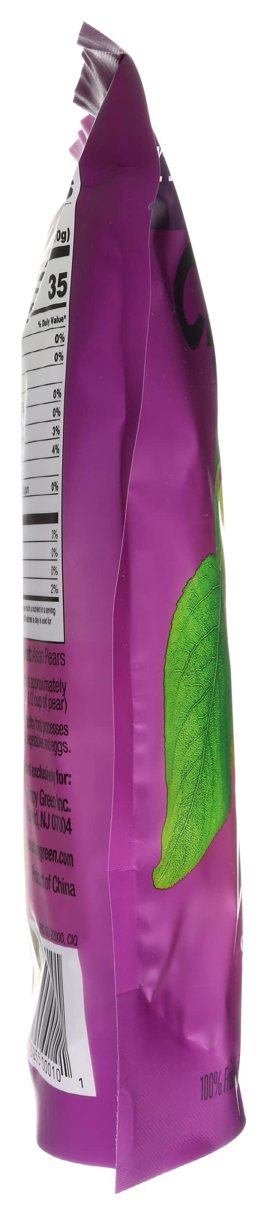 Crispy Green, Pears Asian, 0.36 Ounce, 6 Pack - Mighty Depot