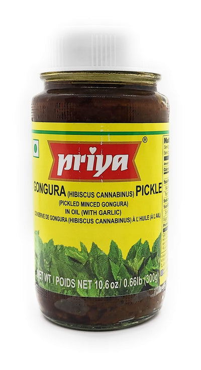 Priya Gongura(hibuscus Cannabinus) Pickle 10.6 Oz