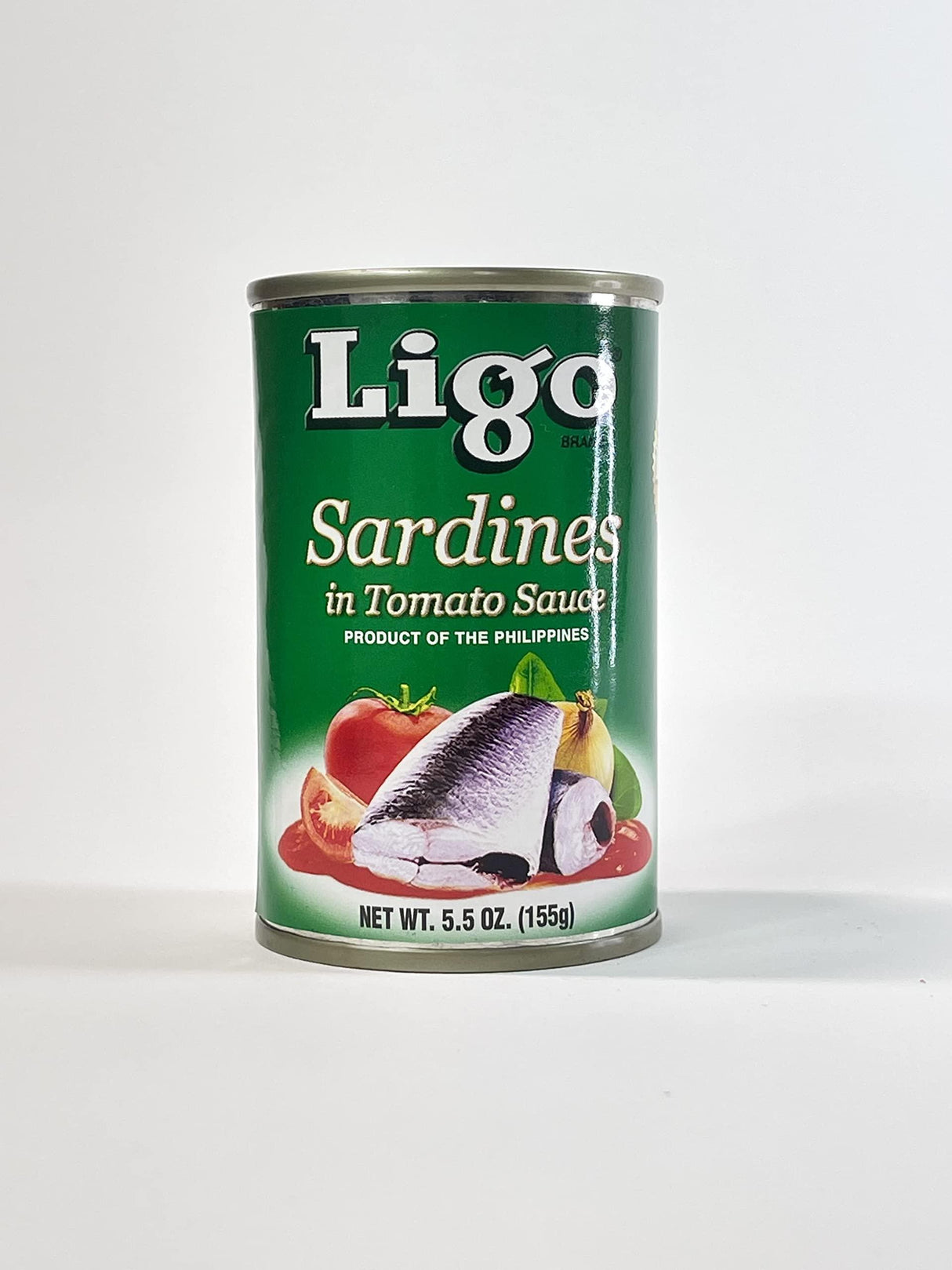 Ligo Sardines in Tomato Sauce - Product of the Philippines - 4 X 5.5 Oz. - Mighty Depot