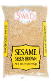 Great Bazaar Swad Sesame Seed Brown, 14 Ounce