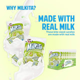 Milkita Creamy Shake Candy Bag, Gluten Free Chewy Candies with Calcium & Real Milk, Zero Trans Fat, Low-Sugar - Mighty Depot