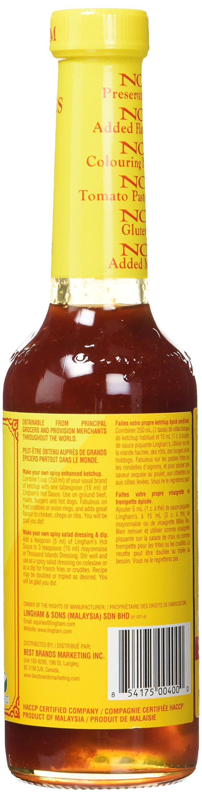 Lingham's HOT SAUCE ORIGINAL, 12.6 Ounce - Mighty Depot