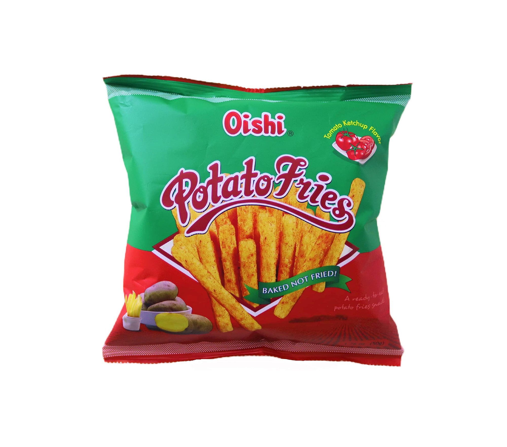 Oishi potato fries 4 Pack