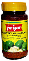 Priya Mango Thokku (grated) Pickle (without garlic) - 10.6oz