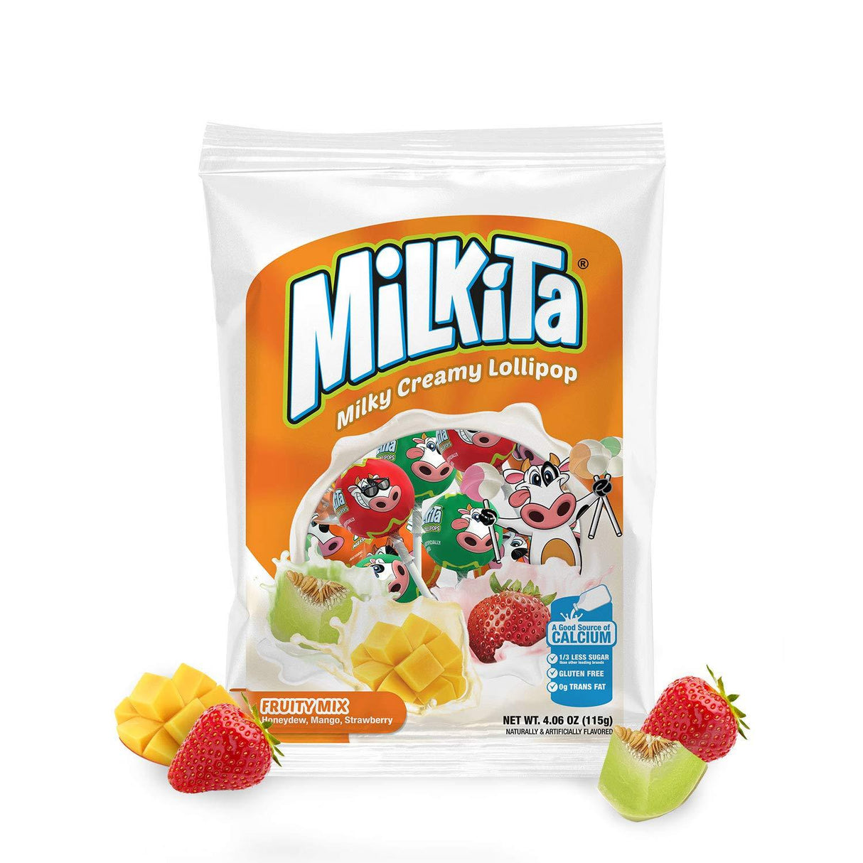 Milkita Creamy Shake Lollipops with Calcium and Real Milk - Mighty Depot