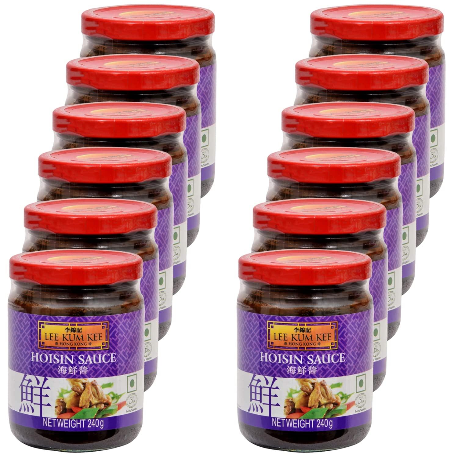 Lee Kum Kee Hoisin Sauce Glass Bottle,8.5 Ounce (Pack of 12)