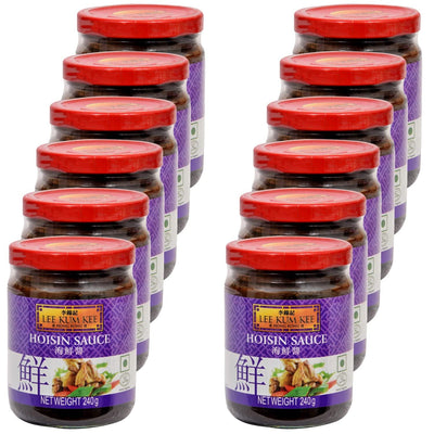 Lee Kum Kee Hoisin Sauce Glass Bottle,8.5 Ounce (Pack of 12)