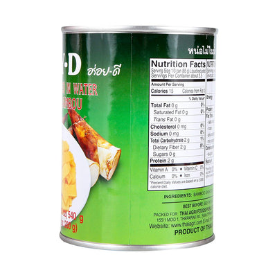 Aroy-D Bamboo Shoot (Slices) in Water 19oz, 2 Pack