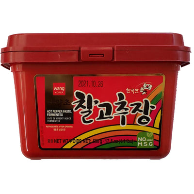 Wang, Gochujang Hot Pepper Paste, 17.6 Ounce