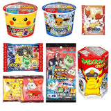 Assortment of Monster of Pokét Sweets & Snacks (Sweets, Snacks, Noodles): total 8 (set E) Ninjapo™ Japan - Mighty Depot