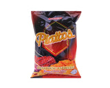 Jack'n Jill Piattos Flavored Potato Crisps 3 Oz (Pack of 4) (Roadhouse Barbecue) - Mighty Depot
