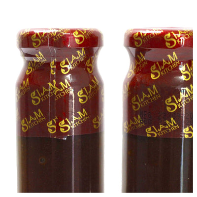 Siam Kitchen Classic Thai Red Pork Moo Daeng Gravy Sauce, 10.5 oz, 2 pack (Char Siew Sauce)