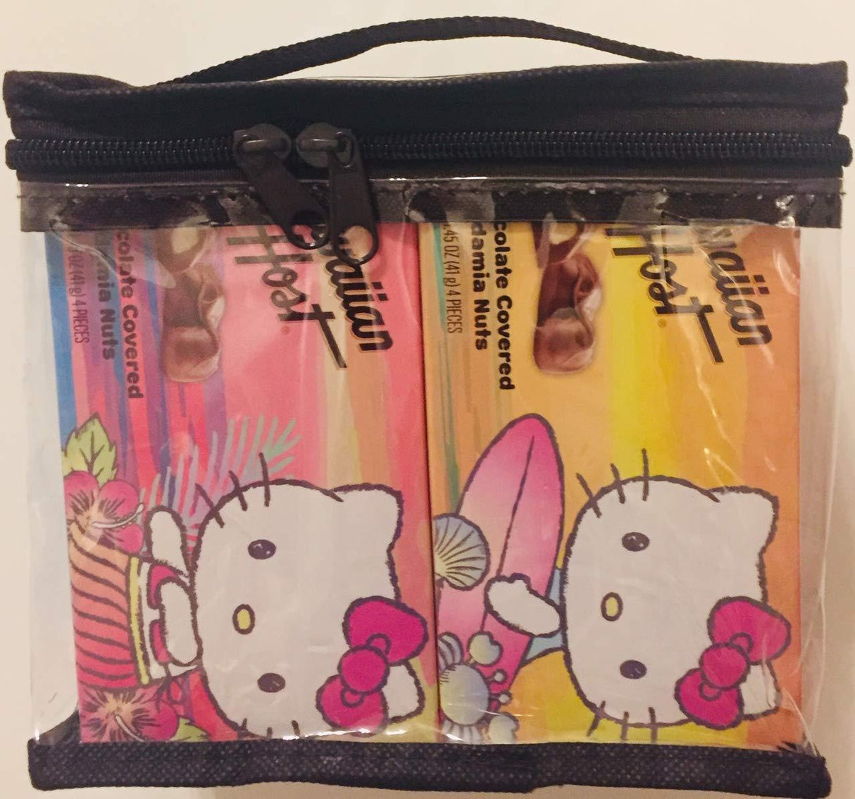 Hawaiian Host Chocolate Covered Macadamia Nuts, Hello Kitty 6 packs -1.45oz (41g) - Mighty Depot