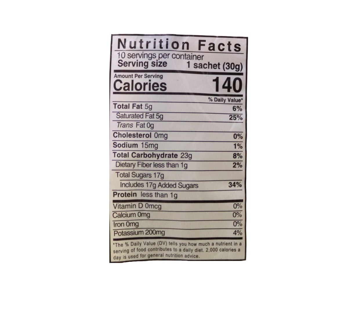 Great Taste 3-in-1 White Coffee Chocolate - 10 Sachets - Mighty Depot