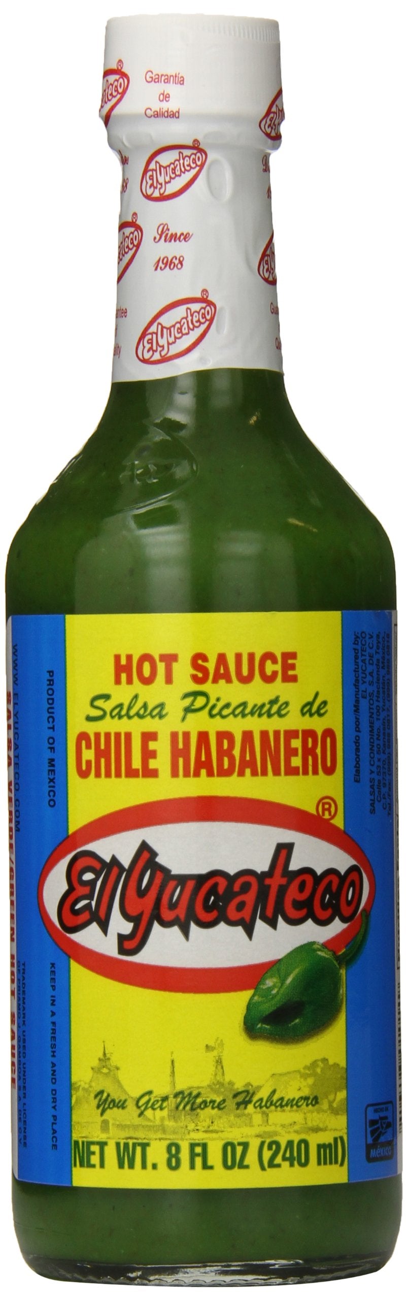 El Yucateco Yucateco Green Chile Habanero Sauce