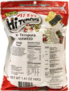 Hi Tempura (Tempura Seaweed Spicy Flavor) - 1.41oz (Pack of 6)