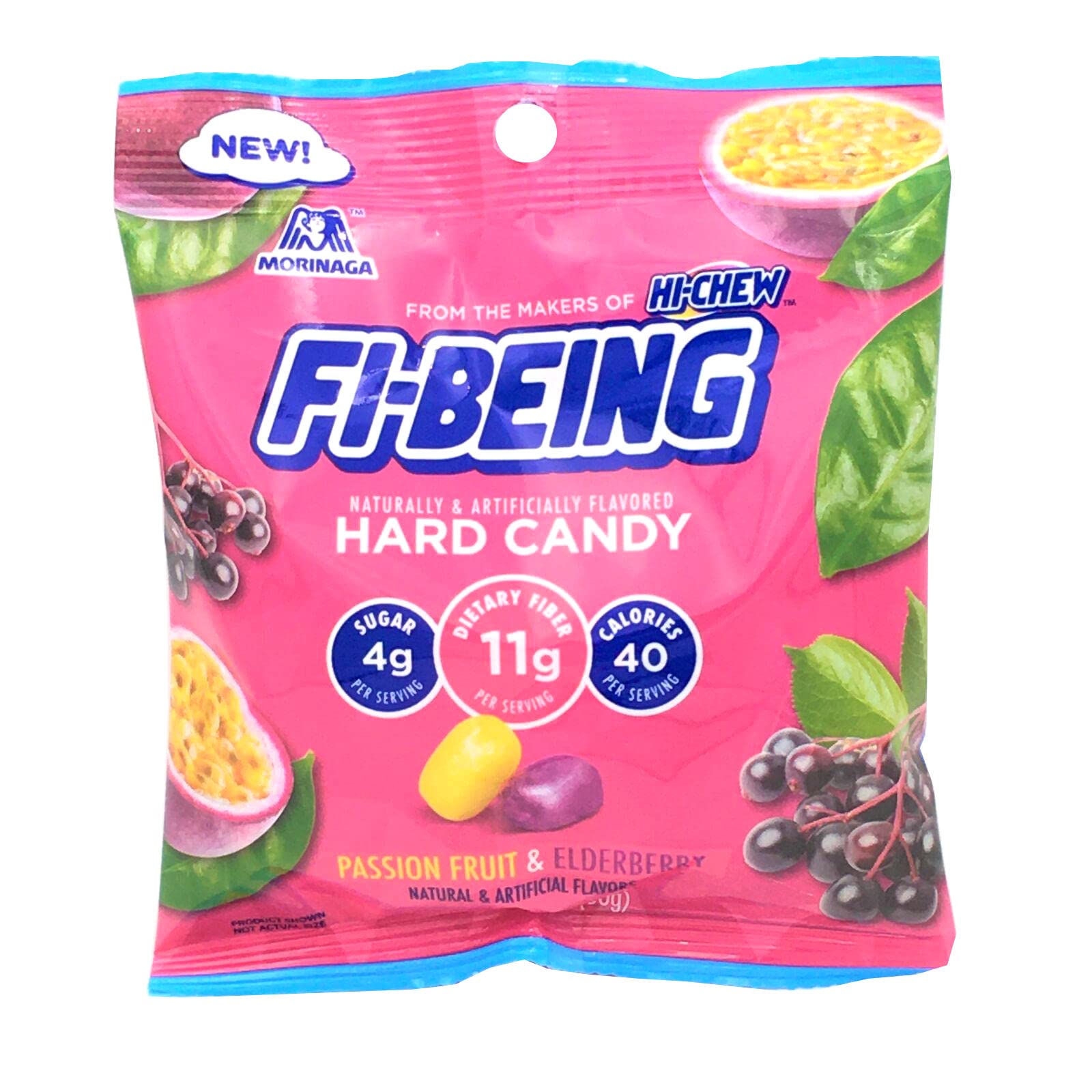 Hi-Chew FI-BEING Hard Candy Peg Bag 1.76oz