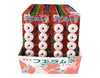 CORIS Fue Ramune Whistle Soda Ring Candy STRAWBERRY from Japan 8pc x 20