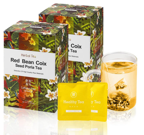 Red Bean Coix Seed Cassia Seed Poria Herbal Tea, Orange Peel, Barley, Gordon Fruit, Liquoric Root Combination Tea, Clearing Dampness 祛湿茶 - Mighty Depot