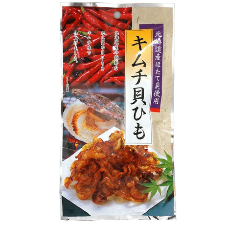 Kimchi Strings From Scallop Shell 0.7oz 4pcs Set Japanese Appetizers Kujifood Ninjapo - Mighty Depot