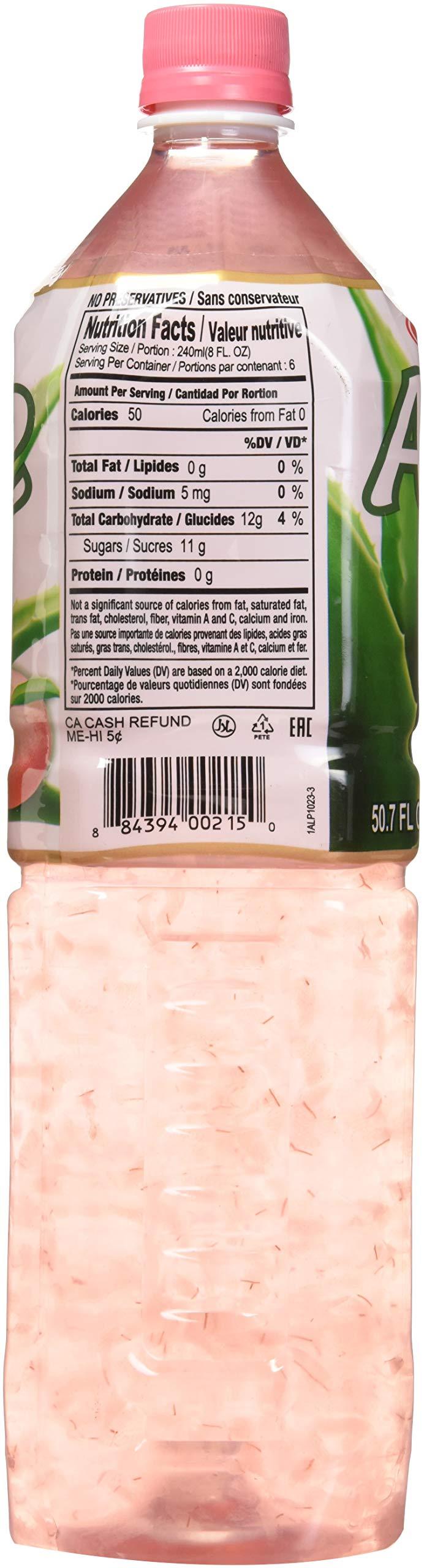 Aloe Peach 1.5L - Mighty Depot