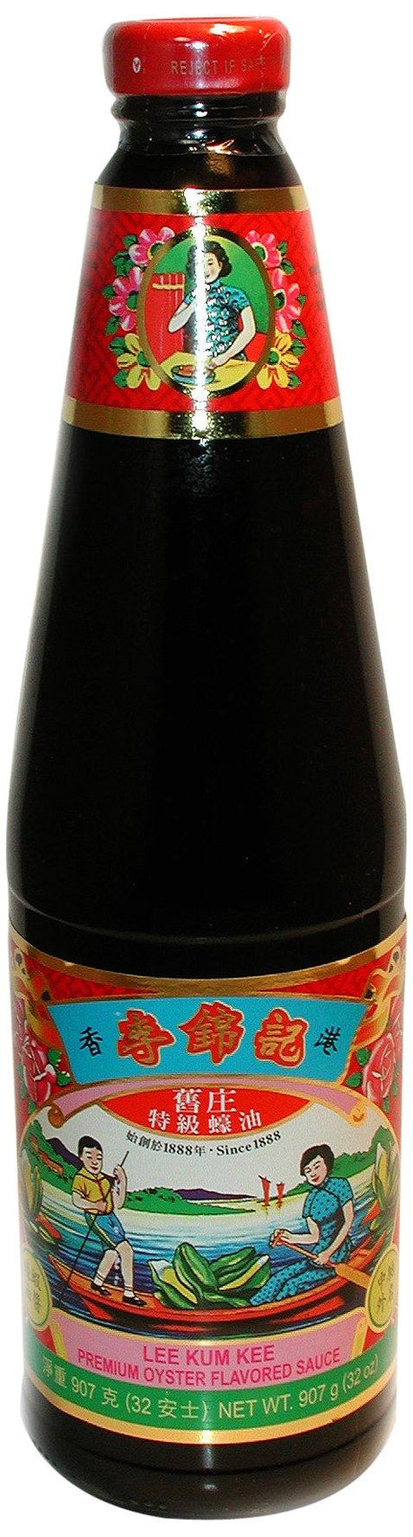 Lee Kum Kee Lkk Premium Oyster Flavored Sauce, 32 Ounce - Mighty Depot