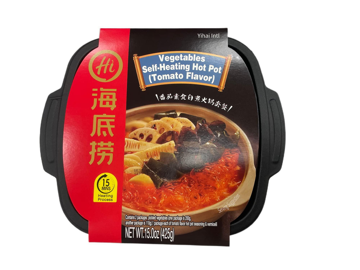 Haidilao Self-heating hot pot(3 flavor availalbe) (New Tomato) - Mighty Depot