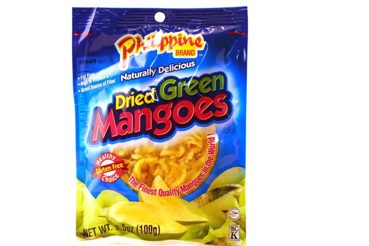 Dried Green Mangoes - 3.5oz (Pack of 3)