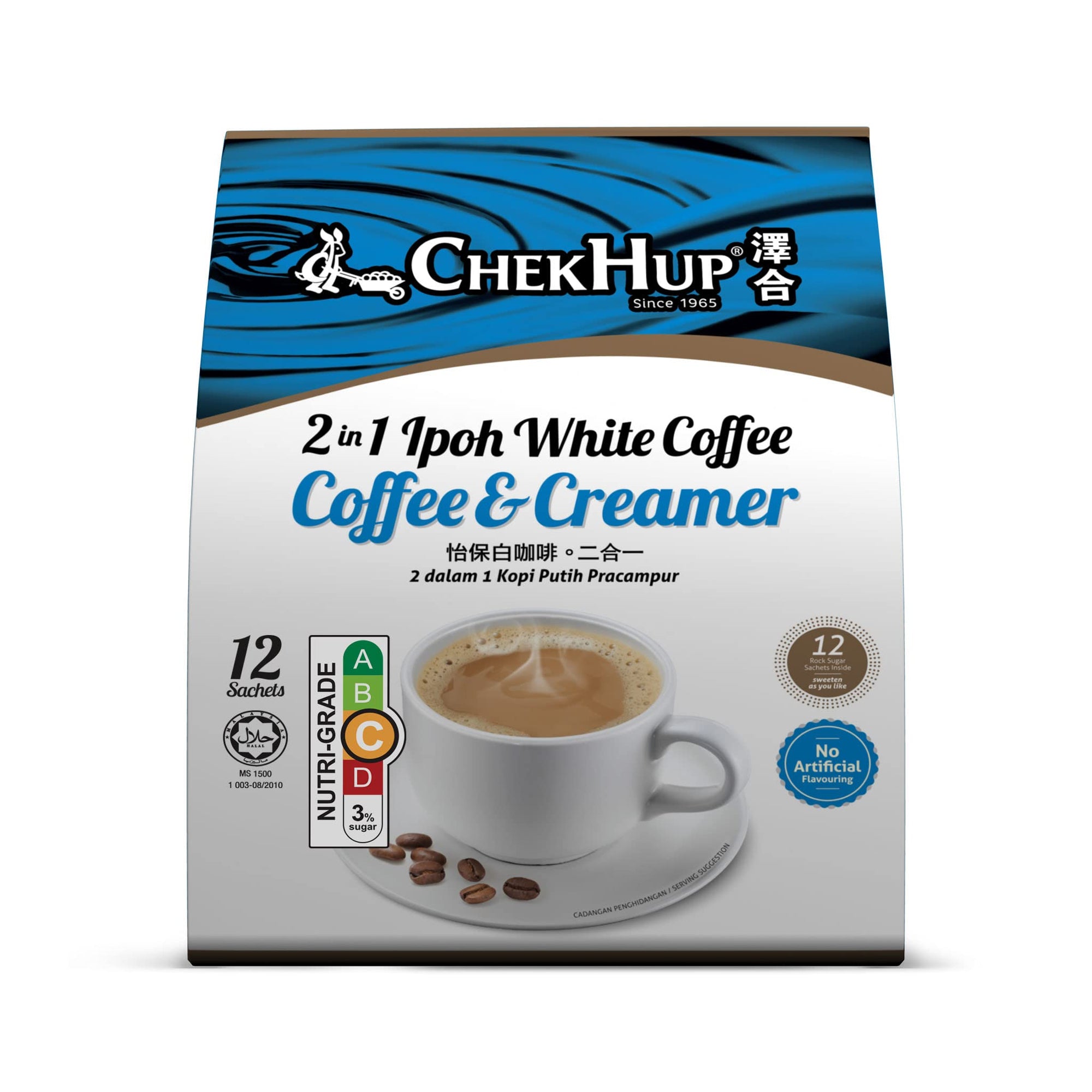 Chek Hup Ipoh Wht Coffee 2in1 - 15X30G