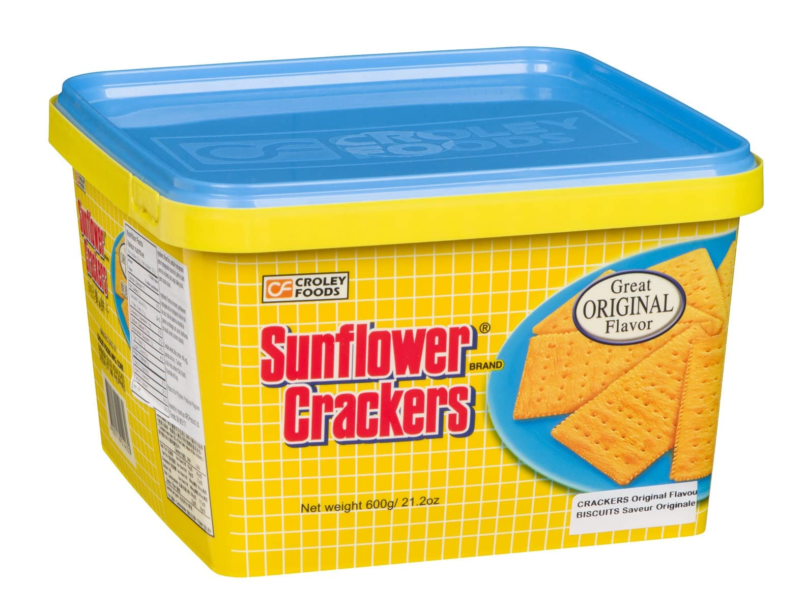 Croley Foods Sunflower Crackers Original Flavor Cream Sandwhich 23oz