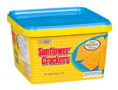 Croley Foods Sunflower Crackers Original Flavor Cream Sandwhich 23oz