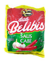 Dua Belibis Saus Cabe Sambal - Chilli Sauce 9g x 24, 216 Gram (Pack of 2)