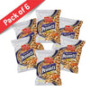 Jabsons Roasted Peanuts, Classic Salted, 160g (Pack of 6)