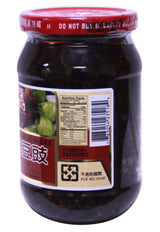 状元豆豉 douchi Femented Garlic Black bean sauce for Asian cooking 13.4oz (Galic Black Bean 13.4 oz, 1 Bottle) - Mighty Depot