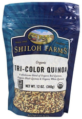 Shiloh Farms Organic Tri-Color Quinoa -- 12 Oz - Mighty Depot