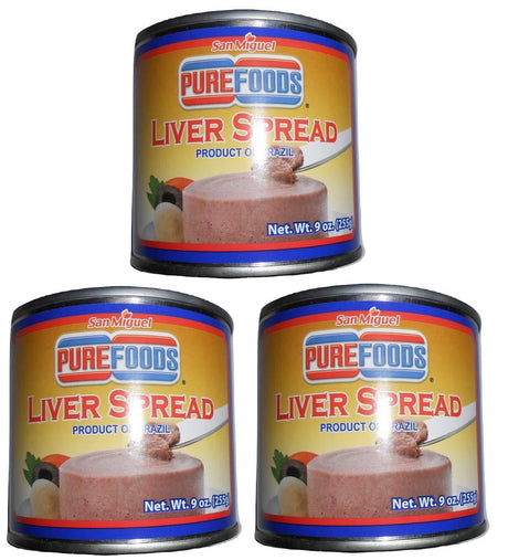 Pure Foods Liver Spread 9 oz (3) - Mighty Depot
