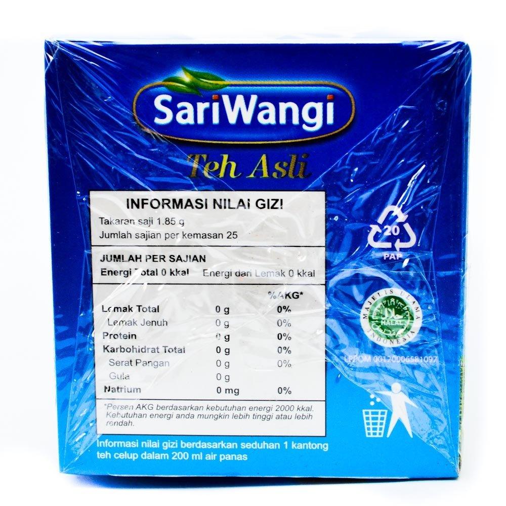 Sariwangi Teh Asli - Indonesia Black Tea, 1.63 Ounces - Mighty Depot