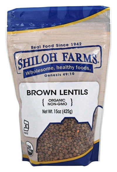 Lentils, Brown. Organic