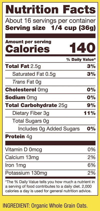 Bob's Red Mill Organic Scottish Oatmeal